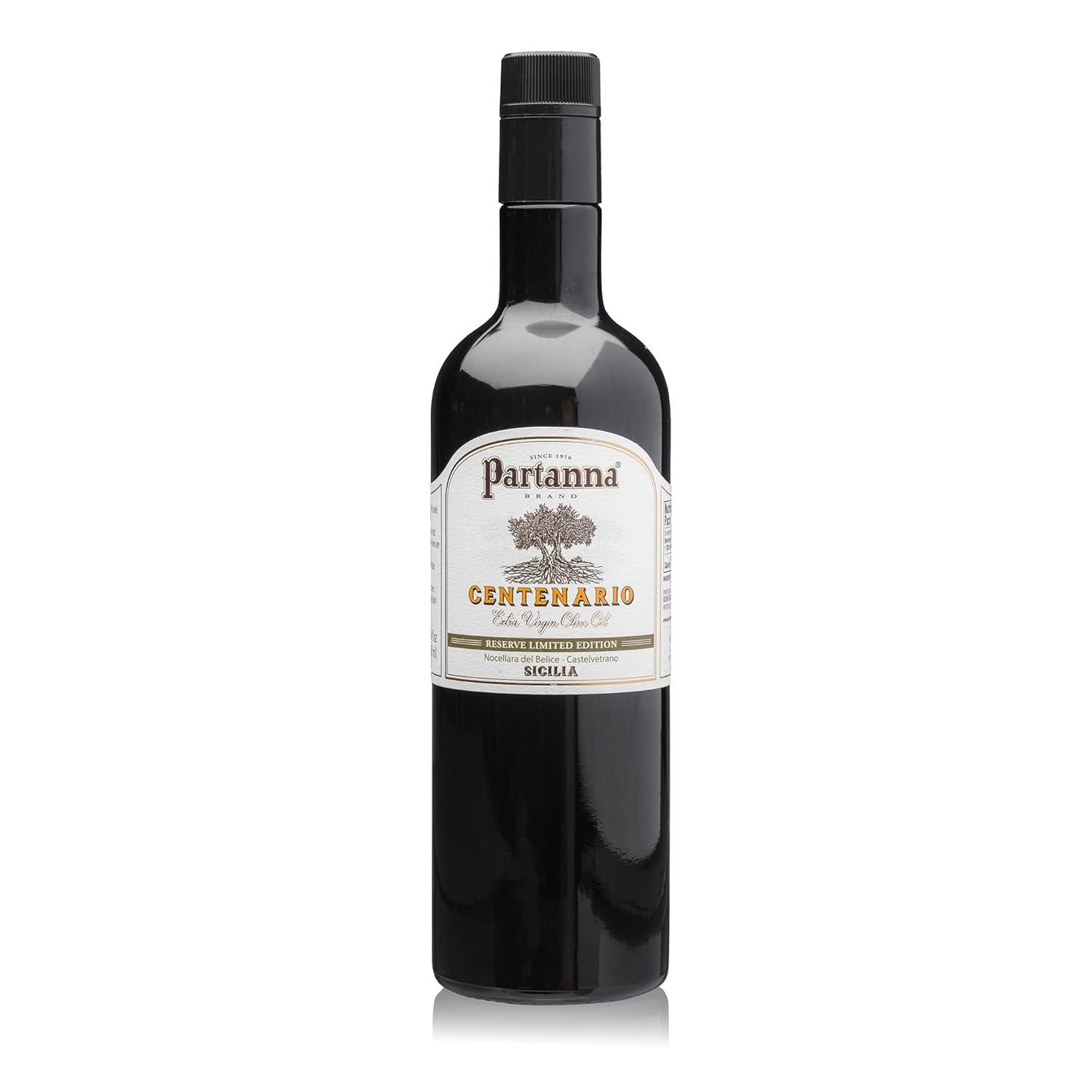 image:imageCentenario Extra Virgin Olive Oil Limited Edition Premium Castelvetrano Oil Harvested in Sicily Pure Authentic Italian Monovarietal Rich in Flavor First Cold Pressed 750 ML Glass