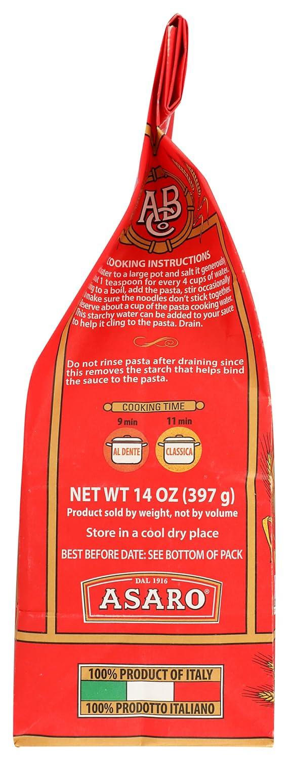 image:imagePartanna Busiate Sicilian Artisanal Pasta Classic Cut Bronze Cut Durum Wheat Semolina NONGMOSlow Dried Made in Italy 16 oz Pack of 6Rigatonini