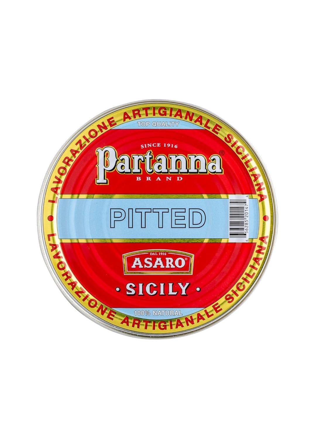 image:imagePartanna Mediterranean Pitted Olive Mix Authentic Sicilian Premium Handpicked SnackingAperitifEntertainingHeartHealthy Keto amp Paleo Product Of Italy 19 oz JarPitted Castelvetrano Olives