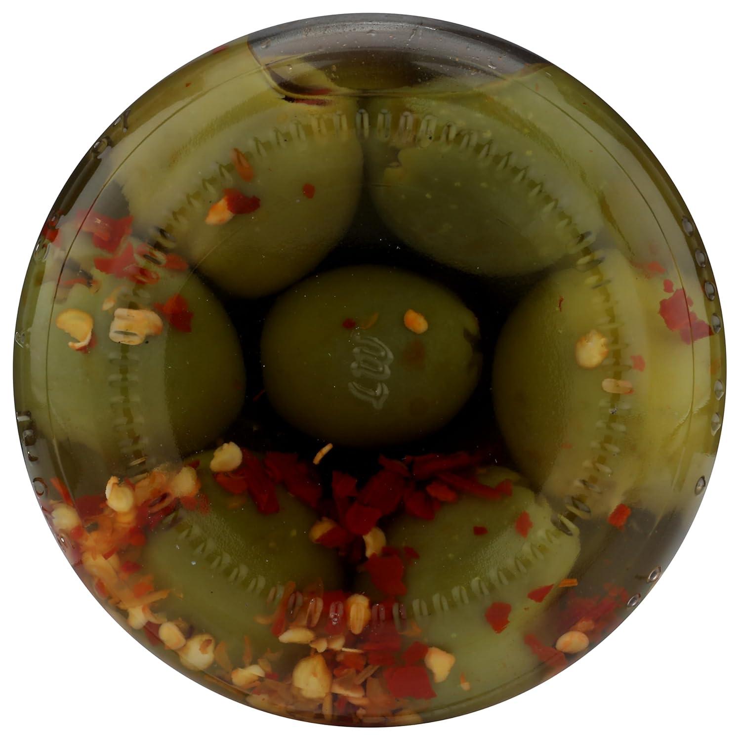 image:imagePartanna Mediterranean Pitted Olive Mix Authentic Sicilian Premium Handpicked SnackingAperitifEntertainingHeartHealthy Keto amp Paleo Product Of Italy 19 oz JarChili Pitted Olives
