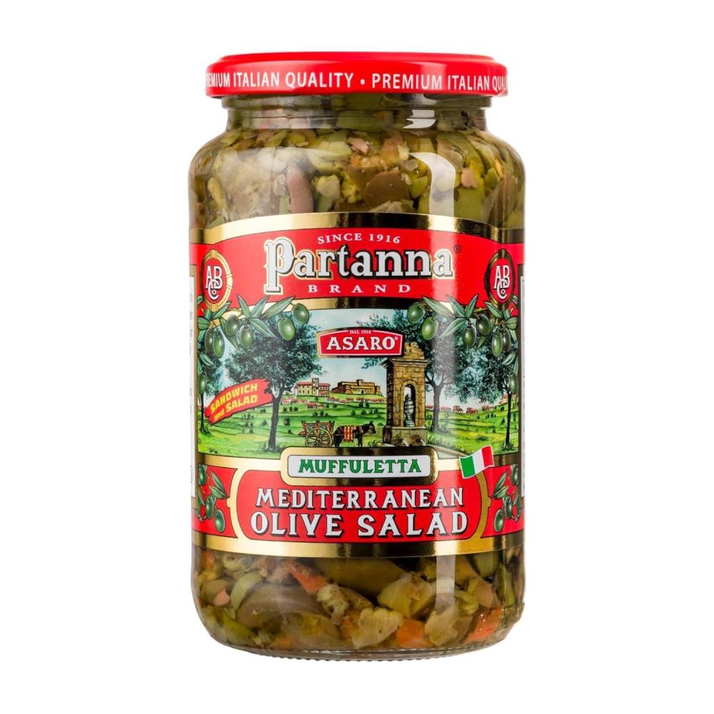 image:imagePartanna Mediterranean Pitted Olive Mix Authentic Sicilian Premium Handpicked SnackingAperitifEntertainingHeartHealthy Keto amp Paleo Product Of Italy 19 oz JarMediterranean Muffuletta Salad