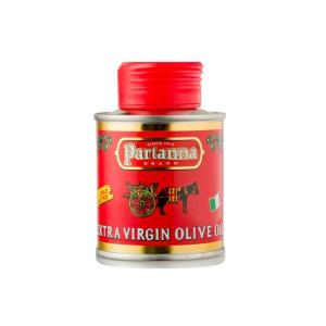 Partanna Robust Extra Virgin Olive Oil Bambino-Premium 100% Castelvetrano Oil-High Polyphenol-First Cold Pressed-Early Harvest in Sicily-Award Winning Italian EVOO-Monovarietal-3.4 fl oz (100 ML) Tin(Olive Oil)