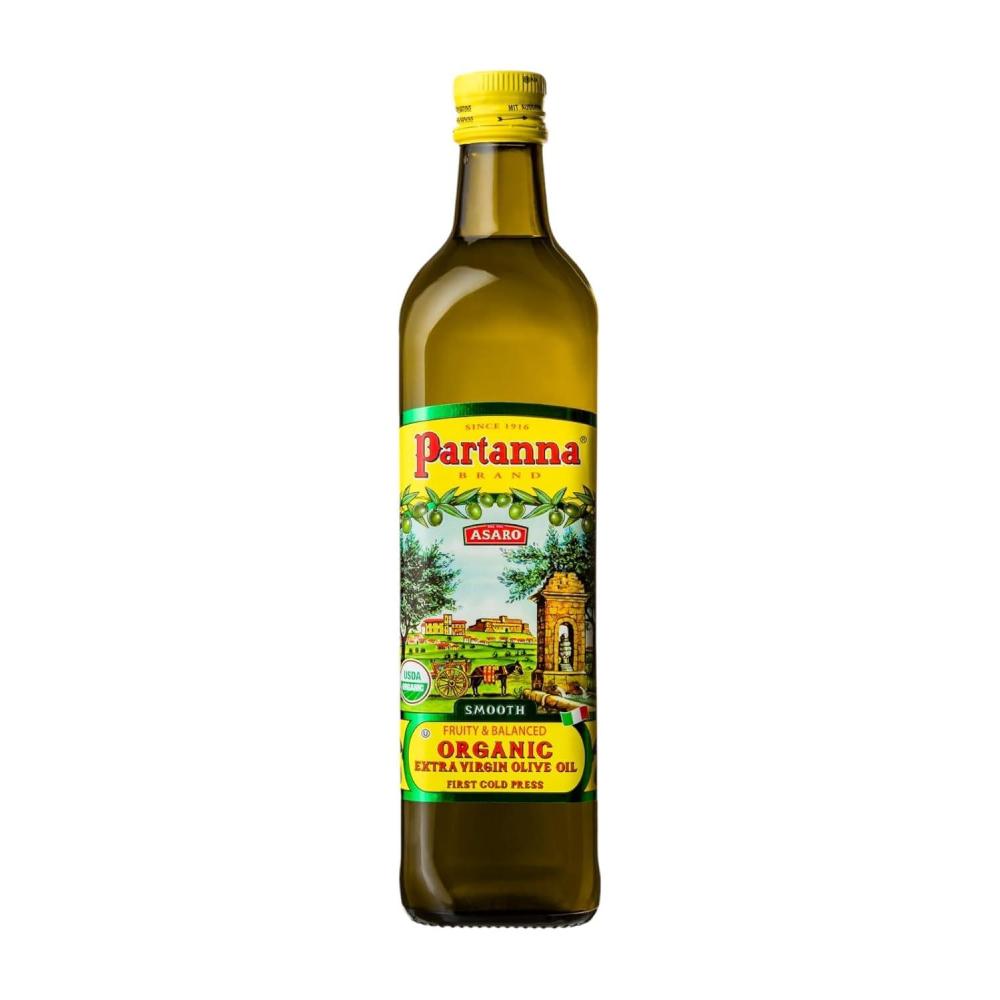 image:imagePartanna Everyday Organic Extra Virgin Olive Oil Premium Organic Castelvetrano Oil Harvested in Sicily Pure Authentic Italian Monovarietal Rich in Flavor and Tradition 169 oz 500 ML255 fl oz